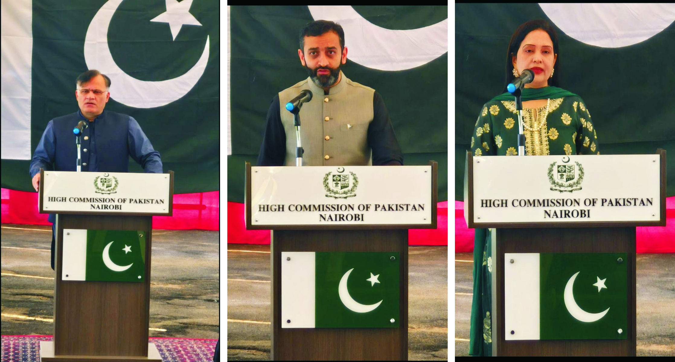 Pakistan Day 2026 Flag Hoisting Ceremony in Nairobi, Kenya